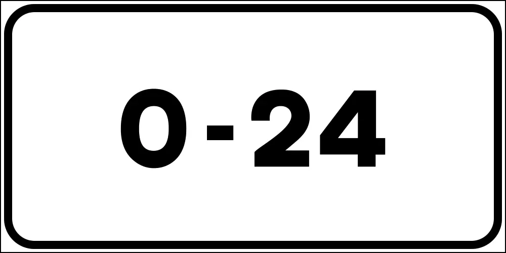 0-24 sign applies all day